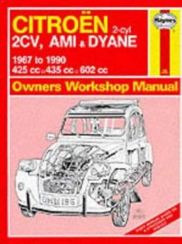 Hardcover Citroen 2cv, Ami and Dyane ('67 to '90) Book