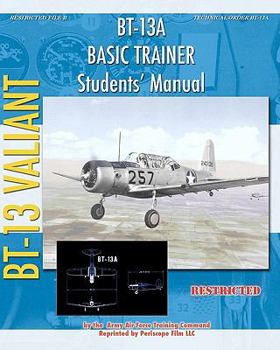 Paperback BT-13A Basic Trainer Students' Manual Book