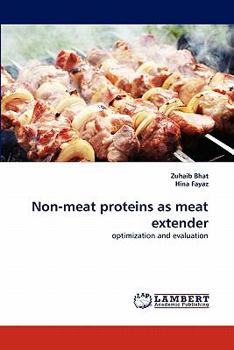 Paperback Non-Meat Proteins as Meat Extender Book