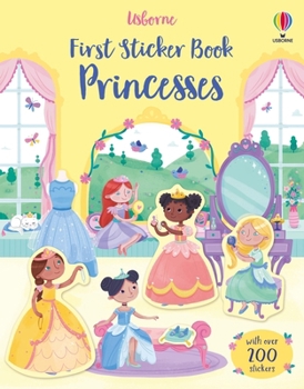 Paperback First Sticker Book Princesses Book