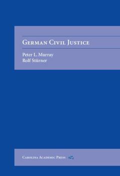Paperback German Civil Justice Book