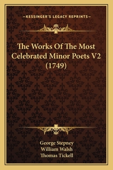 Paperback The Works Of The Most Celebrated Minor Poets V2 (1749) Book