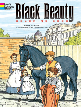 Paperback Black Beauty Coloring Book