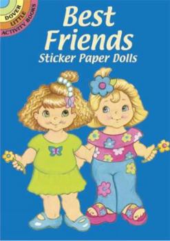 Paperback Best Friends Sticker Paper Dolls Book