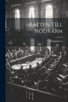 Paperback Rätten Till Nödvärn [Swedish] Book