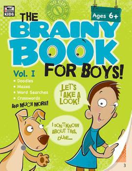 Paperback Brainy Book for Boys, Volume 1 Activity Book, Grades 1 - 4 Book
