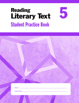 Paperback Reading Literary Text, Grade 5 Individual Student Practice Book