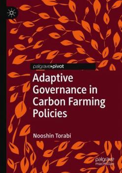 Hardcover Adaptive Governance in Carbon Farming Policies Book