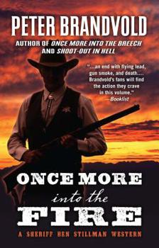 Paperback Once More Into the Fire [Large Print] Book