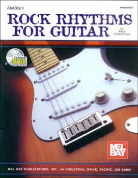 Paperback Rock Rhythms for Guitar [With CD] Book