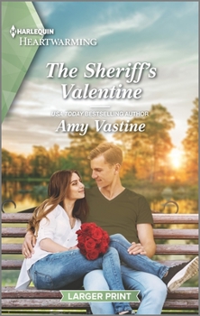 Mass Market Paperback The Sheriff's Valentine: A Clean Romance [Large Print] Book