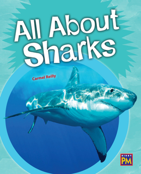 Paperback All about Sharks: Leveled Reader Silver Level 23 Book