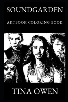 Paperback Soundgarden Artbook Coloring Book