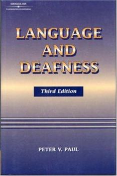 Paperback Language and Deafness Book