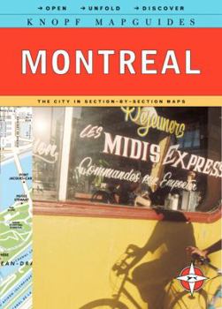 Paperback Knopf Mapguides Montreal Book