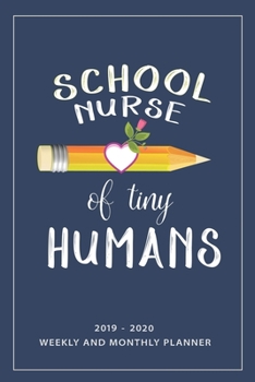 Paperback School Nurse Of Tiny Human: My Prayer Journal, My Prayer Journal Is A Guide To Prayer- 2019-2020 Weekly And Monthly Planner- A 3 Months Guide To P Book