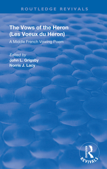 Paperback A Middle French Vowing Poem: A Middle French Vowing Poem Book