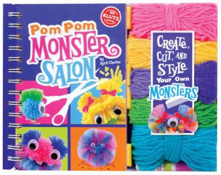 Spiral-bound Pom-Pom Monster Salon Book