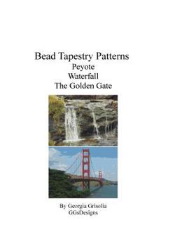 Paperback Bead Tapestry Patterns Peyote Waterfall the golden gate [Large Print] Book