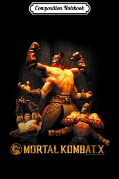 Composition Notebook: Mortal Kombat X Goro  Journal/Notebook Blank Lined Ruled 6x9 100 Pages