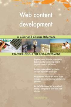Paperback Web content development A Clear and Concise Reference Book