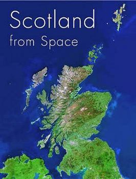 Paperback Scotland from Space. Book