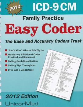 Paperback ICD-9-CM Easy Coder: Family Practice Book