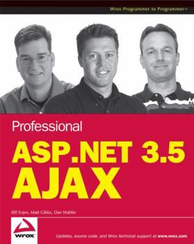 Paperback Professional ASP.NET 3.5 AJAX Book