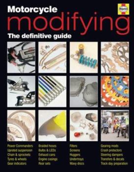 Hardcover Motorcycle Modifying: The Definitive Guide Book