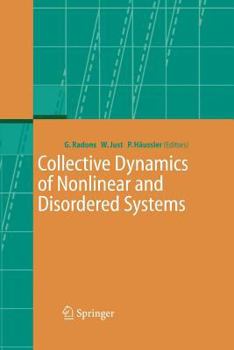 Paperback Collective Dynamics of Nonlinear and Disordered Systems Book