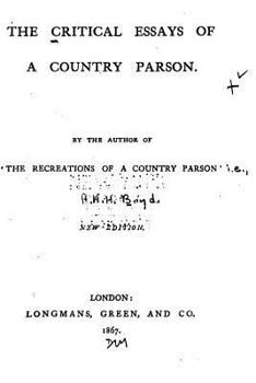 The Critical Essays of a Country Parson