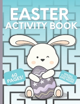 Paperback Easter Activity Book: Easter Activity Book for Kids Ages 4-8 Book