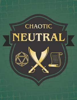 Chaotic Neutral: RPG Themed Mapping and Notes Book