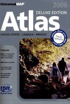 Paperback Universal Map 2006 United States, Canada, Mexico Book