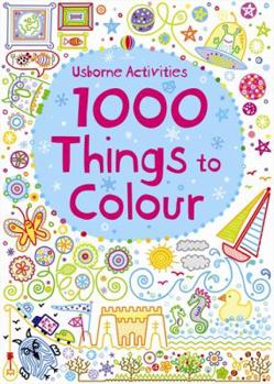 Paperback 1000 Things to Colour Book