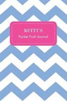 Paperback Kerri's Pocket Posh Journal, Chevron Book