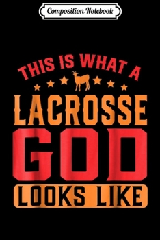Paperback Composition Notebook: Lacrosse Player Funny Lax Team gift Journal/Notebook Blank Lined Ruled 6x9 100 Pages Book