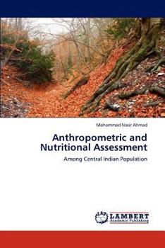 Paperback Anthropometric and Nutritional Assessment Book