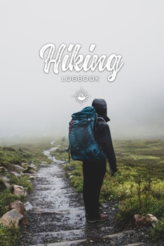 Hiking Trekking Log Book Journal Notebook Diary - Stairs in Mist: Hike Trek Wander Record with 120 Pages In 6"x9" Inch - Gift Idea for Hiker Wanderer