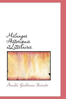 Paperback M Langes Historiques Etlitt Raires Book