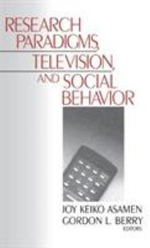 Hardcover Research Paradigms, Television, and Social Behaviour Book