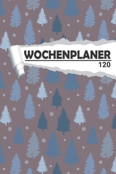 Wochenplaner abstrakte Bäume: Eleganter Terminplaner I DIN A5 I 120 Seiten I Undatiert I Wochenkalender I Organizer für Schule, Uni und Büro (Kunstvolle Wochenplaner) (German Edition)