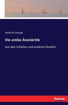 Paperback Die antike Äneiskritik: Aus den Scholien und anderen Quellen [German] Book