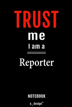 Notebook for Reporters / Reporter: awesome handy Note Book [120 blank lined ruled pages]