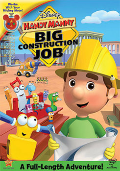 DVD Handy Manny: Big Constuction Job Book