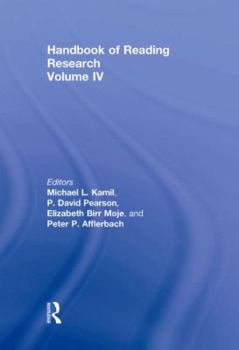 Hardcover Handbook of Reading Research, Volume IV Book