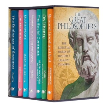 Hardcover The Great Philosophers Collection: Deluxe 7-Book Hardcover Boxed Set Book