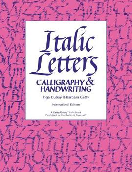 Paperback Italic Letters: Calligraphy & Handwriting Book