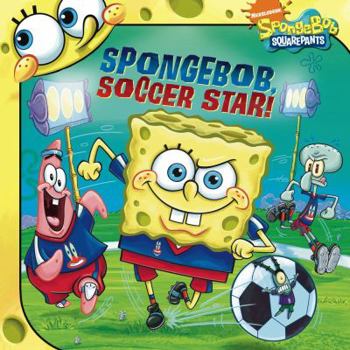Paperback Spongebob, Soccer Star! Book