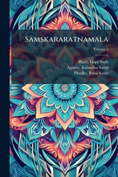 Paperback Samskararatnamala; Volume 1 [Sanskrit] Book